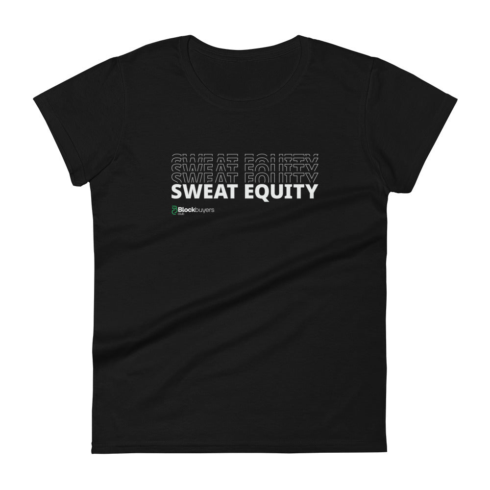 Sweat Equity Women's T-Shirt Black