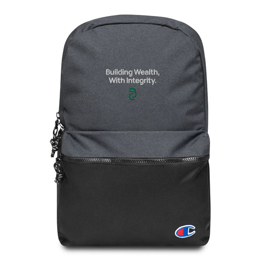 Building Wealth x Champion Backpack