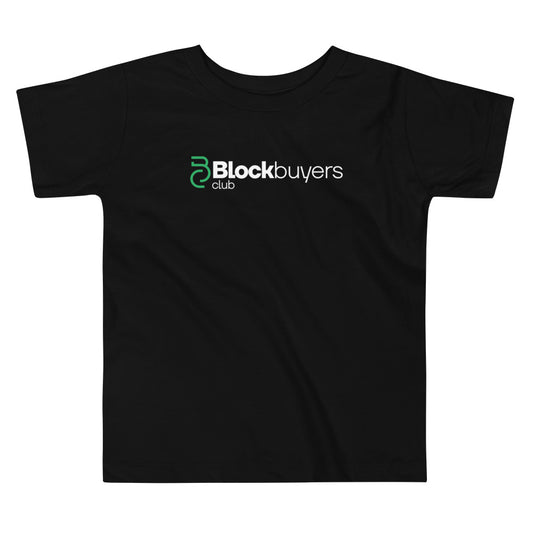 Block Buyers Kid's T-Shirt Black