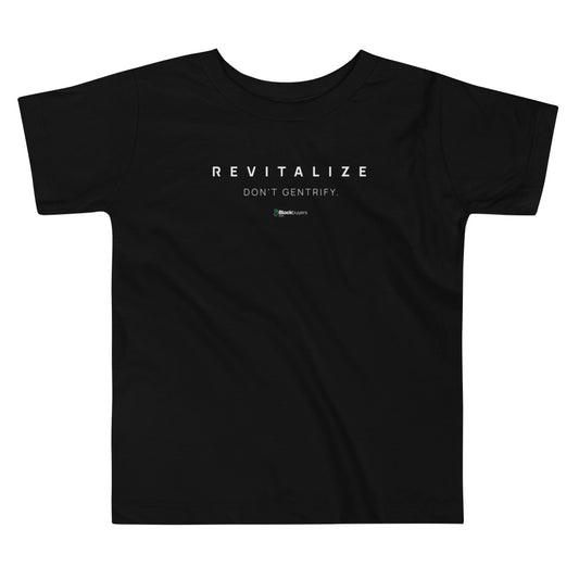 Revitalize Kid's T-Shirt Black