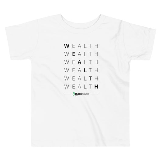 Wealth Kid's T-Shirt White