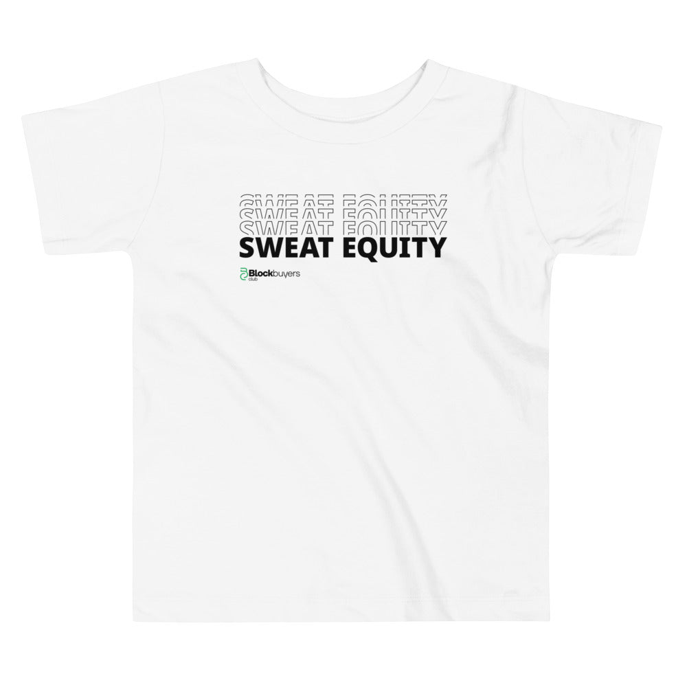 Sweat Equity Kid's T-Shirt White