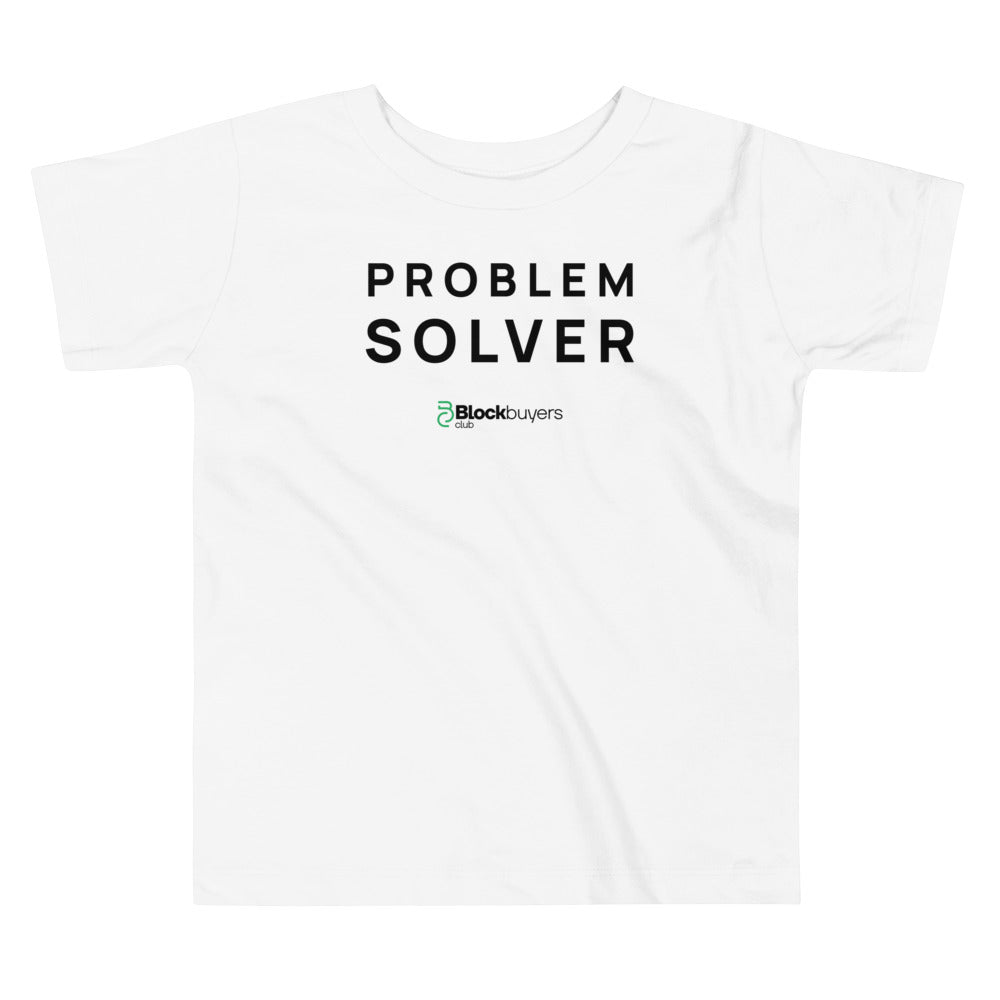 Problem Solver Kid's T-Shirt White