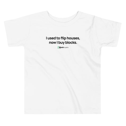 Buy Blocks Kid's T-Shirt White