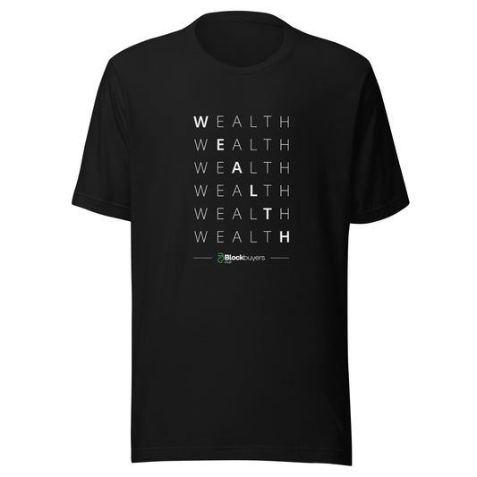 Wealth Men's T-Shirt Black