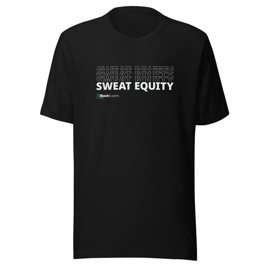 Sweat Equity Men's T-Shirt Black