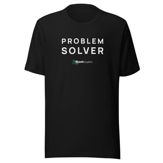 Problem Solver Men's T-Shirt Black