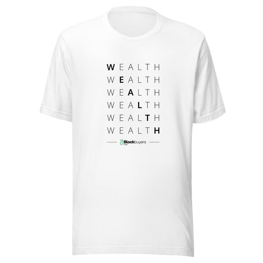 Wealth Men's T-Shirt White