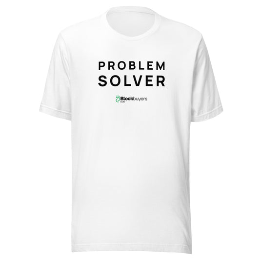 Problem Solver Men's T-Shirt White