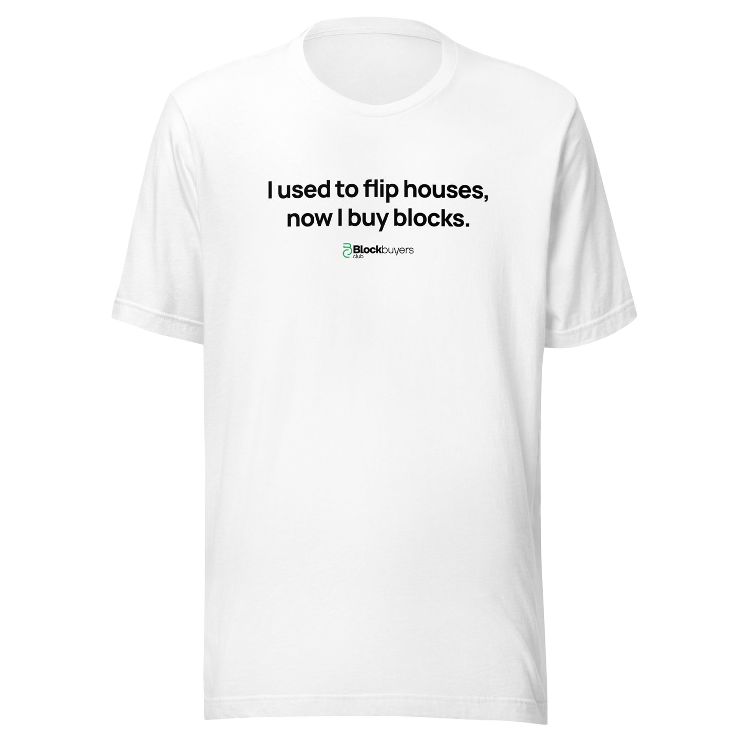 Buy Blocks Men's T-Shirt White
