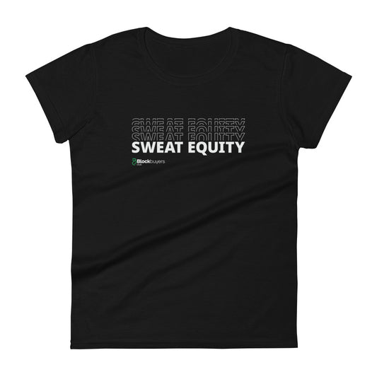 Sweat Equity Women's T-Shirt Black