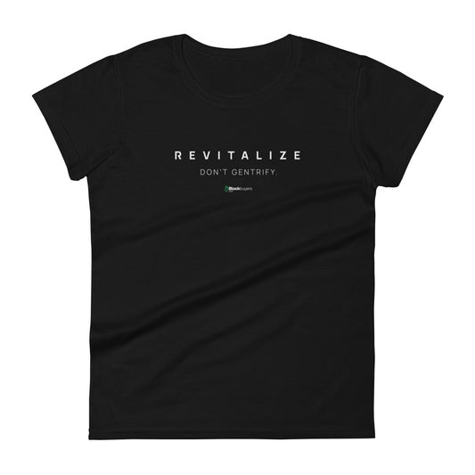 Revitalize Women's T-Shirt Black