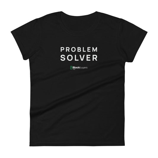Problem Solver Women's T-Shirt Black